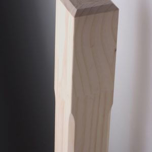 Pine Chamfered Stair Post