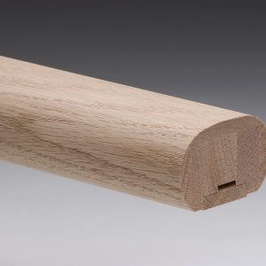 American Oak Oval Handrail with 32mm rebate and fillett