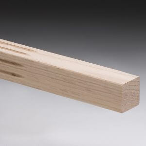 Fluted American Oak Stair Baluster