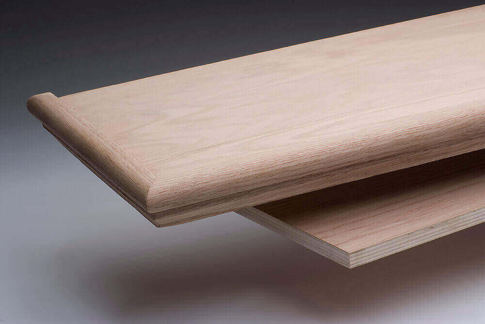 Large Left Hand False Stair Tread with matching riser 1219x273x17 Large Left Hand False Stair Tread with matching riser 1219x273x17