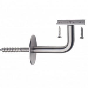Stainless Steel Handrail Bracket With Round Plate